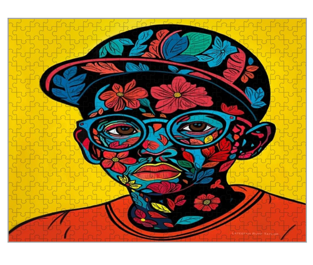 Landscape Boy in Bloom Jigsaw Puzzle