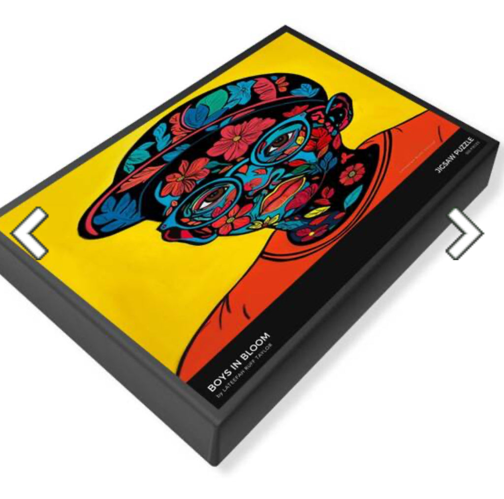 Vertical Boy In Bloom Puzzle